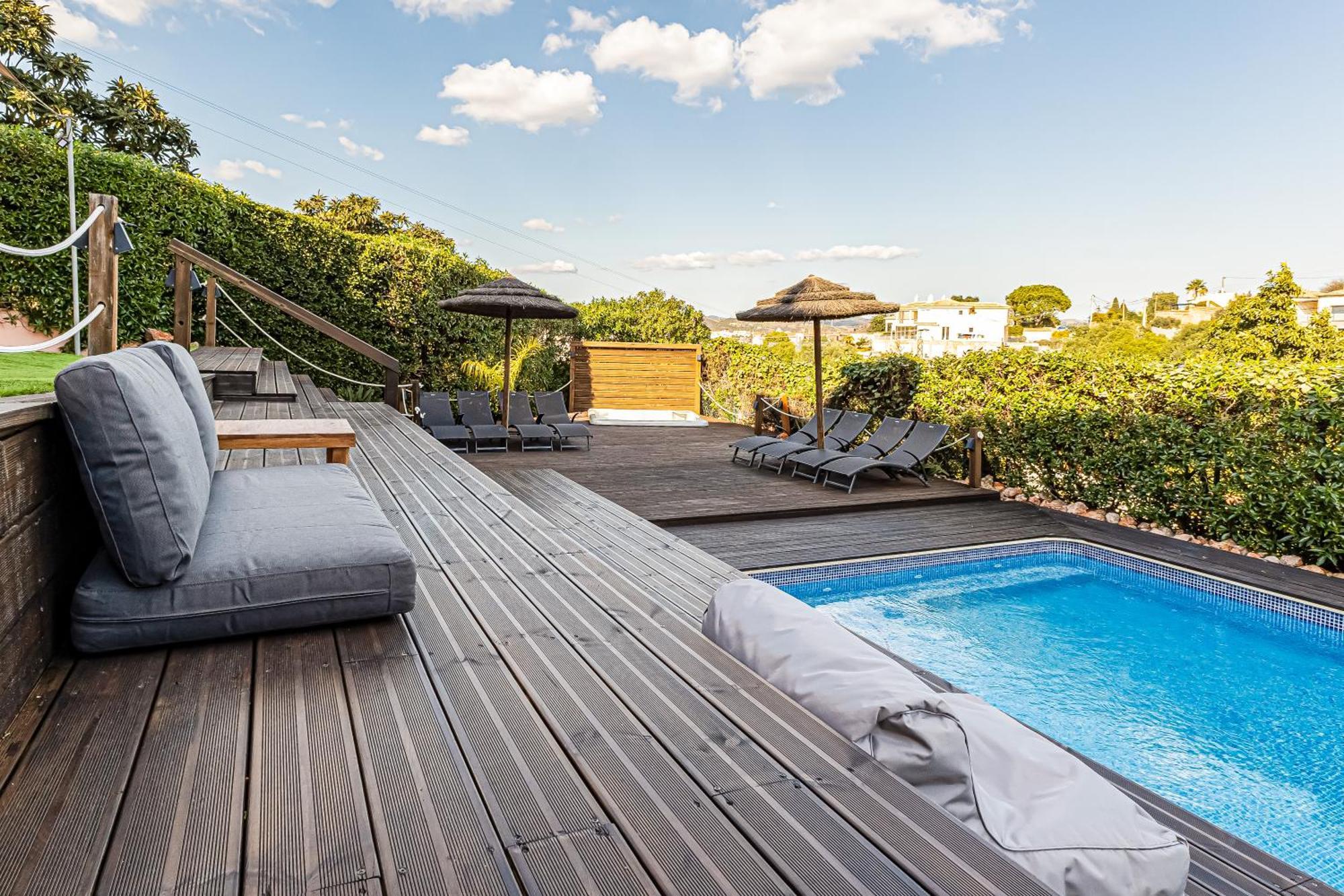Villa Arade Riverside - Jacuzzi And Heated Pool By Side Villas Silves Eksteriør bilde